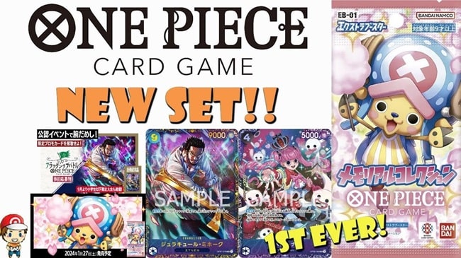 Tham khảo thêm One Piece Card Game EB-01 phiên bản tiếng Nhật