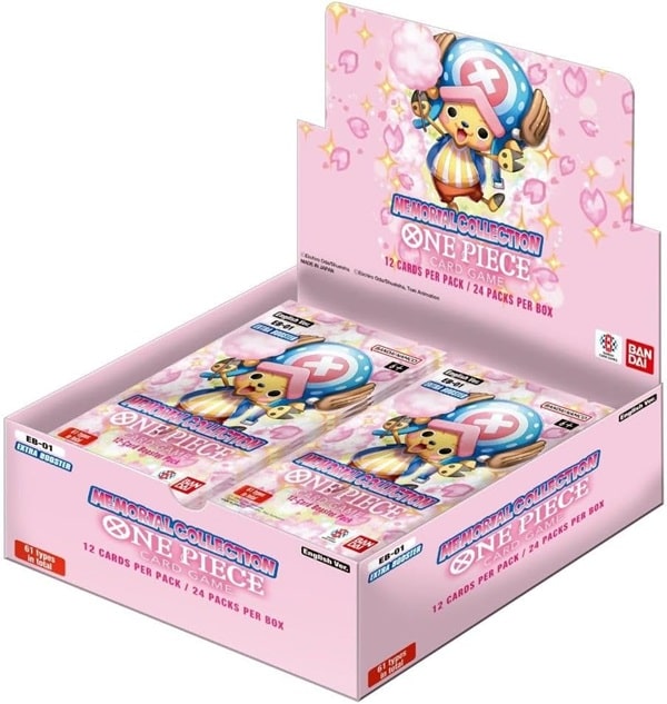 Hộp thẻ bài One Piece Memorial EB-01 Booster Box (English Version) - Bộ sưu tập One Piece tưởng niệm EB-01