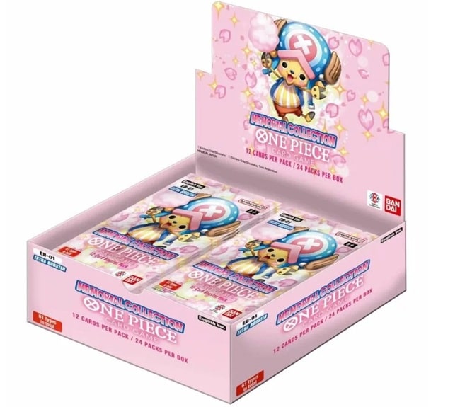 Hộp thẻ bài One Piece Memorial EB-01 Booster Box (English Ver.)