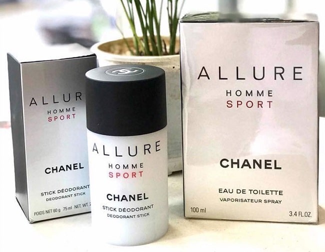 Mùi hương lăn khử mùi Chanel Allure Homme Sport Deodorant Stick