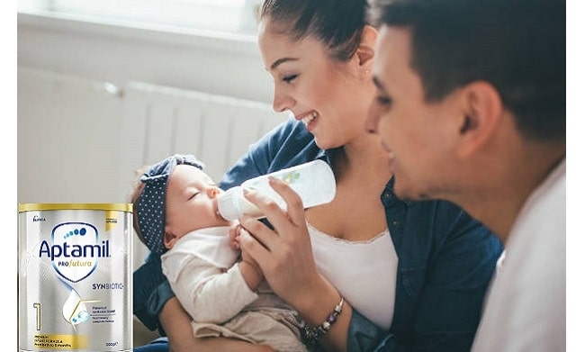 Bố mẹ chọn sữa Aptamil Profutura Úc số 1 cho bé