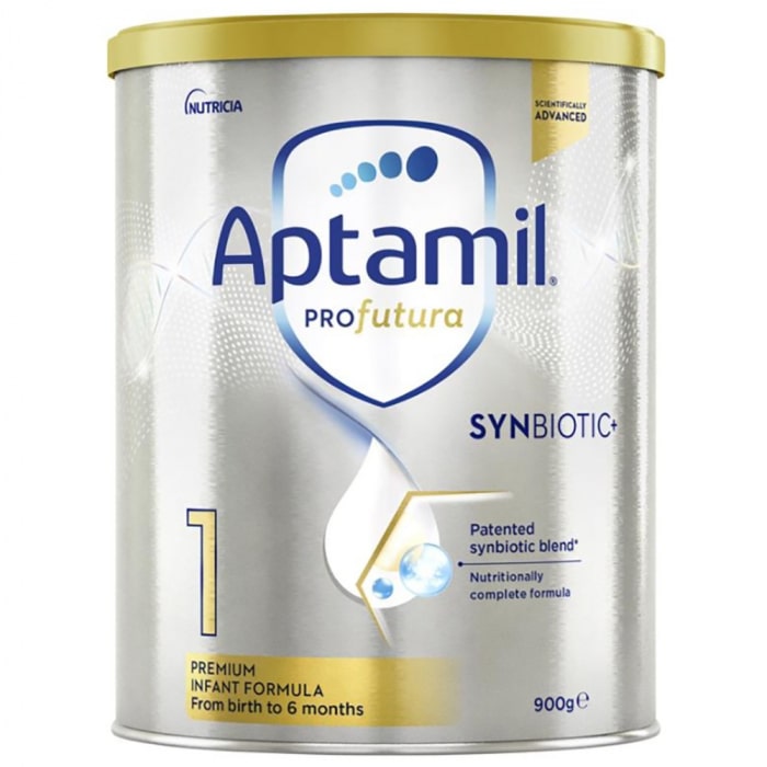 Sữa Aptamil Profutura Úc số 1 - 900g dành cho trẻ sơ sinh từ 0 - 6 tháng